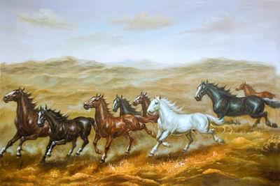 unknow artist Horses 06 oil painting image